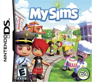 MySims (USA) (En,Fr,Es) box cover front